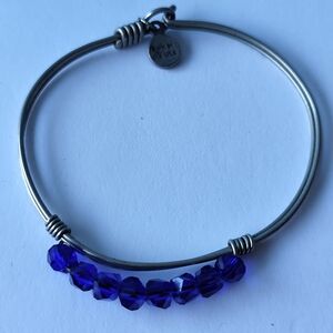 Luca & Danni blue crystal bracelet 7"